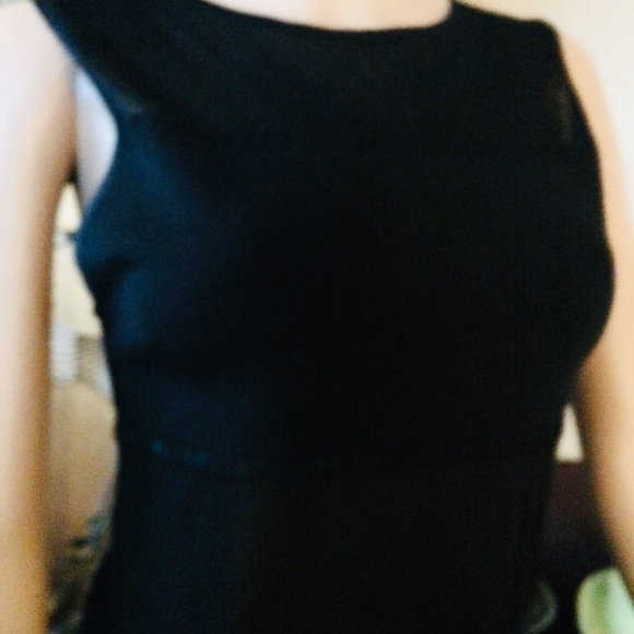 bebe Silk Top, Black , Size Large - Picture 8 of 8